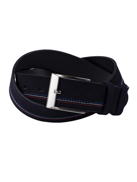 Zapana Zapana Pánský opasek s klasickou sponou Portion navy 115 cm