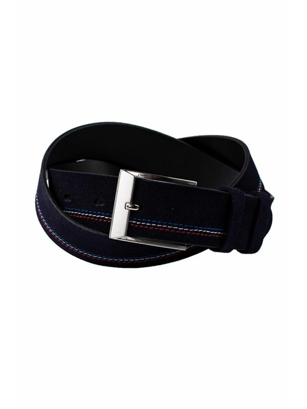 Zapana Zapana Pánský opasek s klasickou sponou Portion navy 115 cm