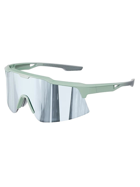VEYREY VeyRey sportovní sluneční brýle Antism zelená obruba stříbrná skla