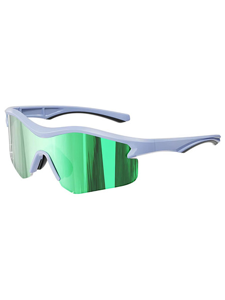 VEYREY VeyRey sportovní sluneční brýle Tranzes modrá obruba zelená skla