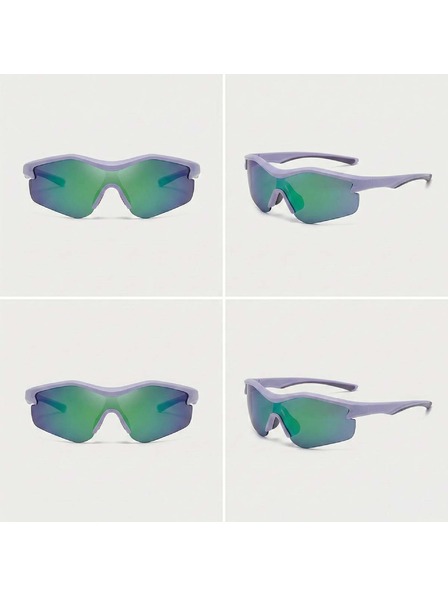 VEYREY VeyRey sportovní sluneční brýle Tranzes modrá obruba zelená skla