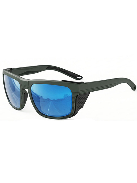 VEYREY VeyRey sportovní polarizační sluneční brýle Unow černá obruba modrá skla