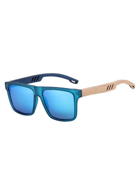 VEYREY VeyRey nerd polarizační sluneční brýle Surance modrá obruba modrá skla