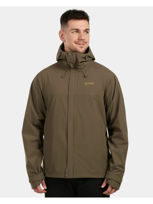 Kilpi Pánská membránová bunda Kilpi MONTANA-M Khaki