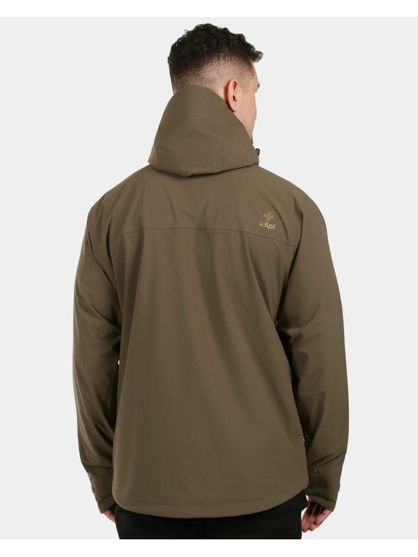 Kilpi Pánská membránová bunda Kilpi MONTANA-M Khaki