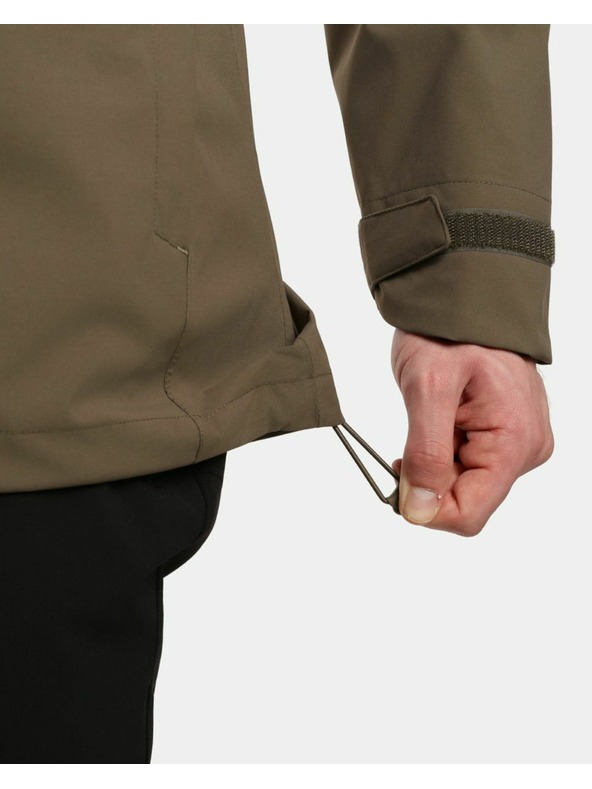 Kilpi Pánská membránová bunda Kilpi MONTANA-M Khaki