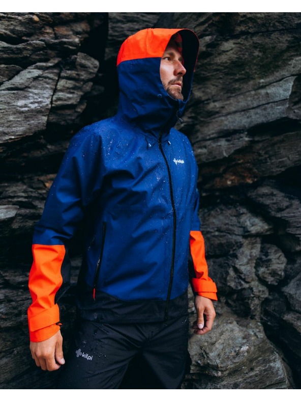 Kilpi Pánská nepromokavá hardshellová bunda Kilpi MAMBA-M Tmavě modrá