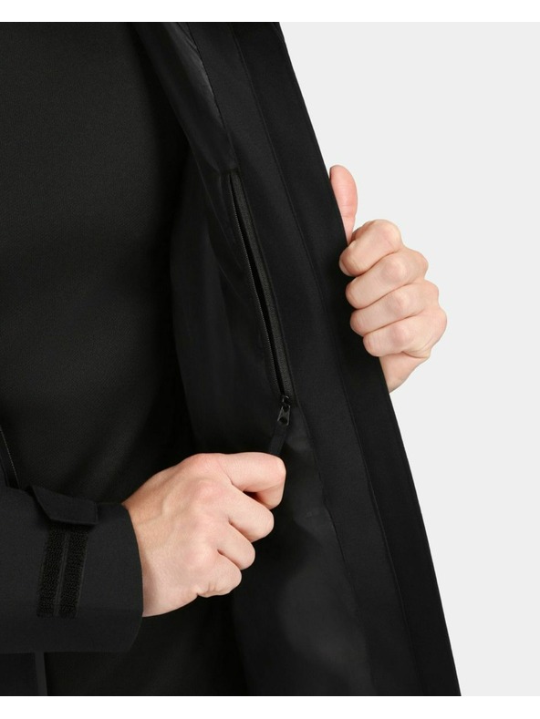 Kilpi Pánská prodloužená outdoorová bunda Kilpi AYRA-M Černá