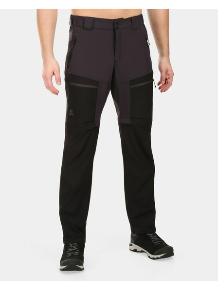 Kilpi Pánské outdoorové odepínací kalhoty Kilpi HOSIO-M Černá