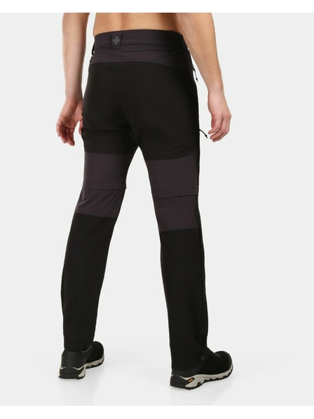 Kilpi Pánské outdoorové odepínací kalhoty Kilpi HOSIO-M Černá