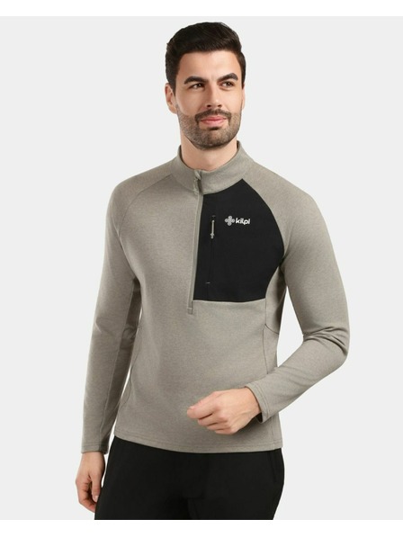 Kilpi Pánská sportovní mikina Kilpi MONTALE-M Zelená