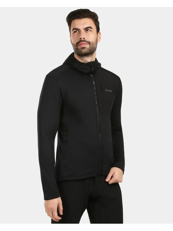 Kilpi Pánská fleecová mikina Kilpi SEVELEN-M Černá