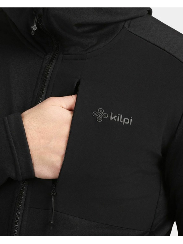 Kilpi Pánská fleecová mikina Kilpi SEVELEN-M Černá