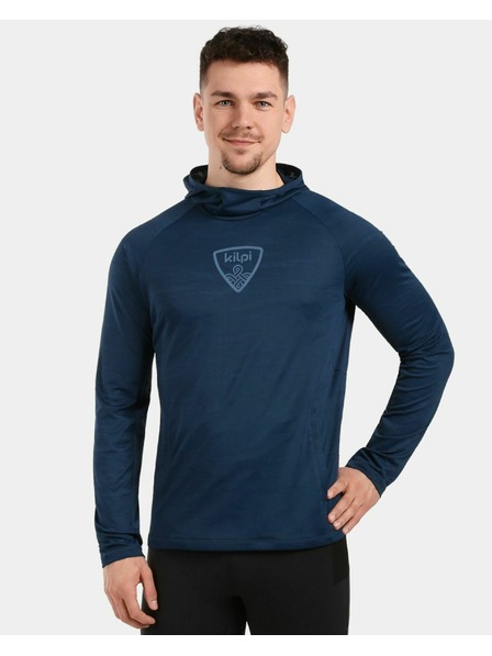 Kilpi Pánská běžecká a funkční mikina Kilpi AILEEN-M Tmavě modrá
