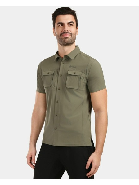 Kilpi Pánská outdoorová košile Kilpi BOMBAY-M Zelená