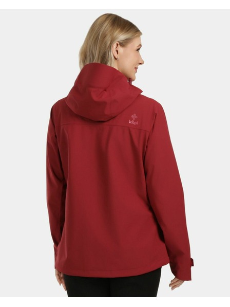 Kilpi Dámská membránová bunda Kilpi MONTANA-W Tmavě červená