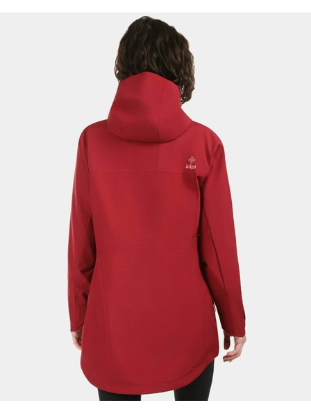 Kilpi Dámský outdoorový kabát Kilpi AYRA-W Tmavě červená