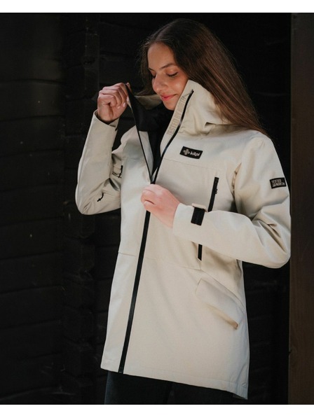 Kilpi Dámský outdoorový kabát Kilpi AYRA-W Béžová