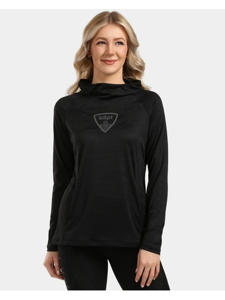 Kilpi Dámská fitnesová mikina Kilpi AILEEN-W Černá