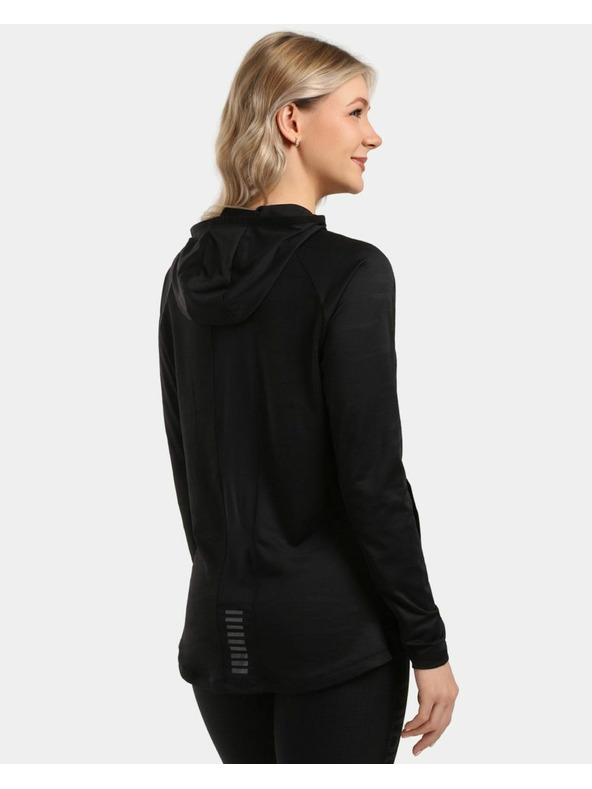 Kilpi Dámská fitnesová mikina Kilpi AILEEN-W Černá