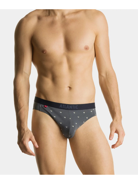 Atlantic Pánské sportovní slipy ATLANTIC 3Pack - vícebarevné Velikost: