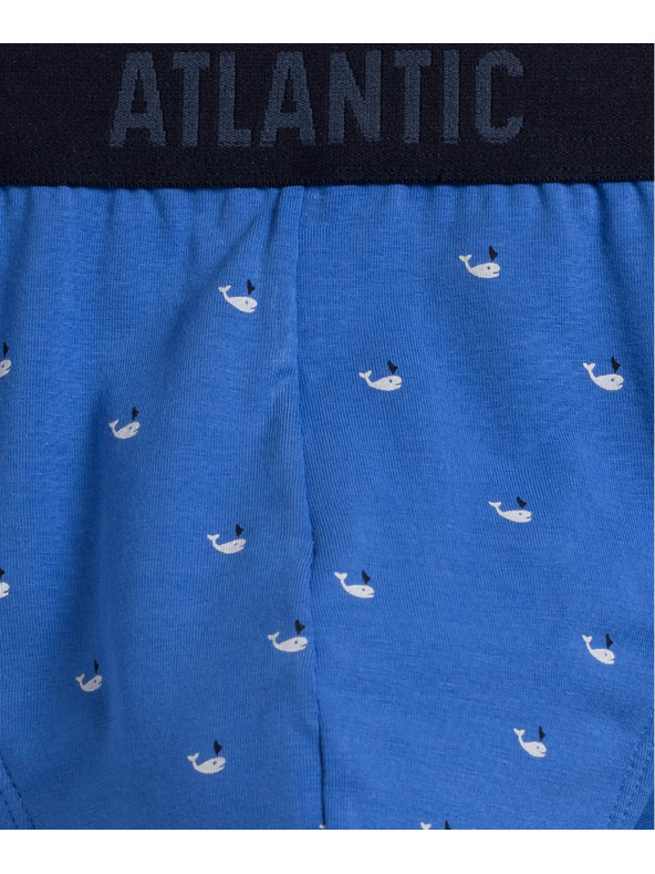 Atlantic Pánské sportovní slipy ATLANTIC 3Pack - vícebarevné Velikost: