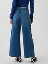 GAP Džíny High Rise Stride Wide-Leg Ankle GAP