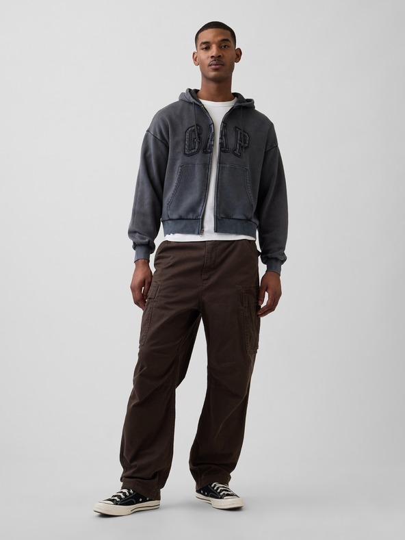 GAP Oversize mikina s logem VintageSoft GAP