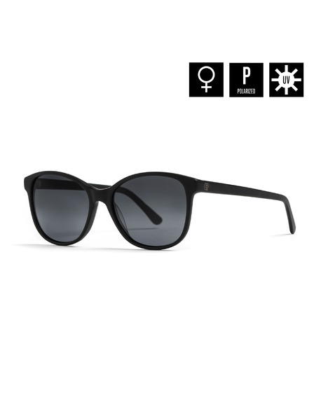 Horsefeathers Sluneční brýle Chloe - matt black/gray fade out