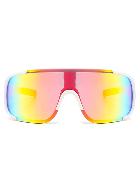 VEYREY Oranžové pánské sportovní sluneční brýle VeyRey Abihu