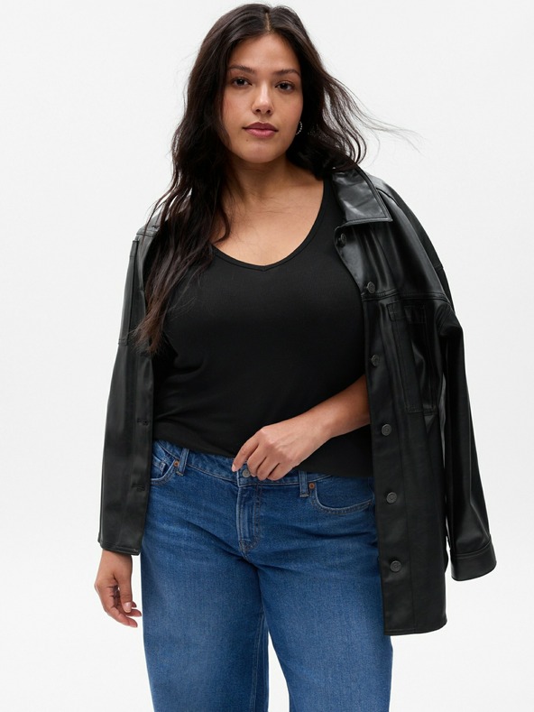 GAP Sportovní tričko GapFit Mini Rib GAP