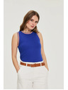 Moodo Bavlněný top modrý Moodo