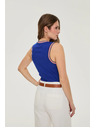 Moodo Bavlněný top modrý Moodo