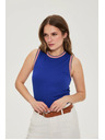 Moodo Bavlněný top modrý Moodo