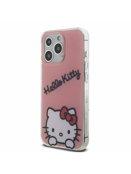 Hello Kitty Hello Kitty IML Daydreaming Logo Zadní Kryt pro iPhone 13 Pro Pink