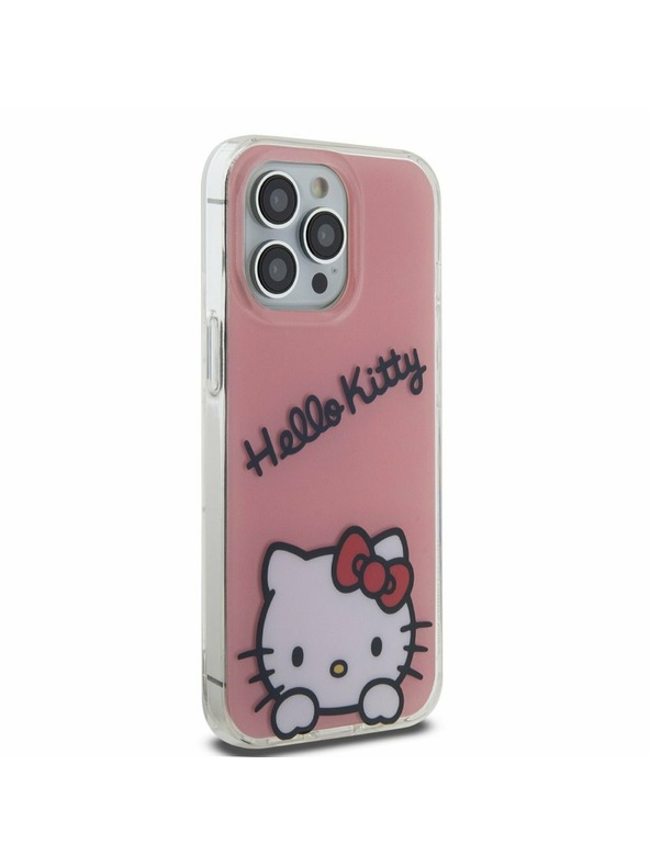 Hello Kitty Hello Kitty IML Daydreaming Logo Zadní Kryt pro iPhone 13 Pro Pink