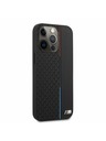 BMW BMW PU Triangles Tricolor Line Zadní Kryt pro iPhone 13 Pro Max Black