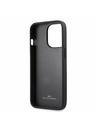 BMW BMW PU Triangles Tricolor Line Zadní Kryt pro iPhone 13 Pro Max Black