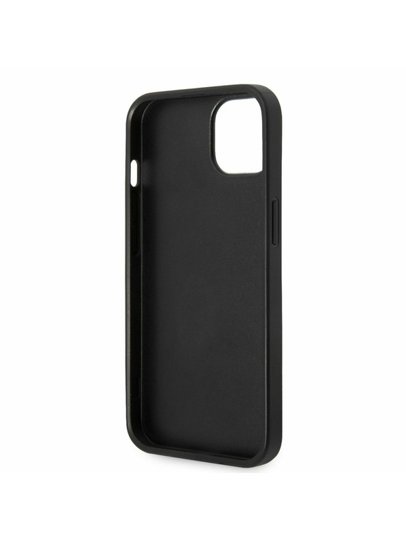 Karl Lagerfeld Karl Lagerfeld PU Saffiano Karl Head Zadní Kryt pro iPhone 14 Plus Black