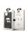 Karl Lagerfeld Karl Lagerfeld PU Saffiano Karl Head Zadní Kryt pro iPhone 14 Plus Black