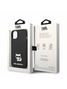 Karl Lagerfeld Karl Lagerfeld Liquid Silicone Choupette Zadní Kryt pro iPhone 14 Plus Black