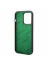 AMG AMG Liquid Silicone Green Logo Zadní Kryt pro iPhone 14 Pro Grey