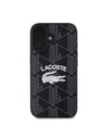 Lacoste Lacoste Blend Monogram MagSafe Zadní Kryt pro iPhone 16 Black