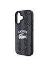 Lacoste Lacoste Blend Monogram MagSafe Zadní Kryt pro iPhone 16 Black