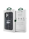 Lacoste Lacoste Blend Monogram MagSafe Zadní Kryt pro iPhone 16 Black