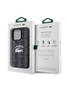 Lacoste Lacoste Blend Monogram MagSafe Zadní Kryt pro iPhone 16 Pro Black