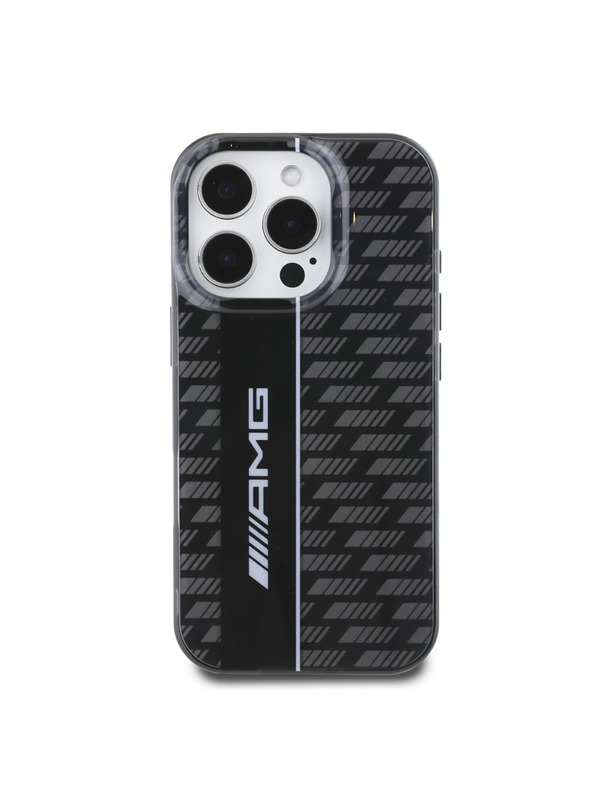 AMG AMG Carbon Pattern Zadní Kryt pro iPhone 16 Pro Max Black