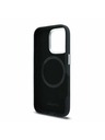 Lacoste Lacoste PVC Iconic Petit Pique Metal Logo MagSafe Zadní Kryt pro iPhone 16 Pro Max Black