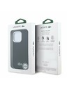 Lacoste Lacoste PVC Iconic Petit Pique Metal Logo MagSafe Zadní Kryt pro iPhone 16 Pro Max Black