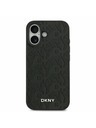 DKNY DKNY PU Leather Grid Pattern Magsafe Zadní Kryt pro iPhone 17 Black